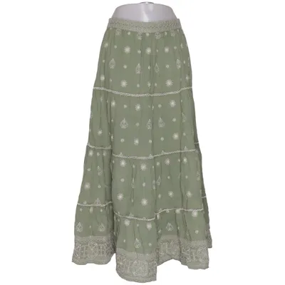 Maxi rok (Groen) van Maison Hotel Katoen
