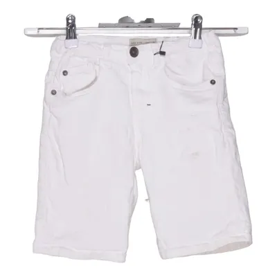 Short en jean (Blanc) de Zara Boys Collection Coton, Élasthane