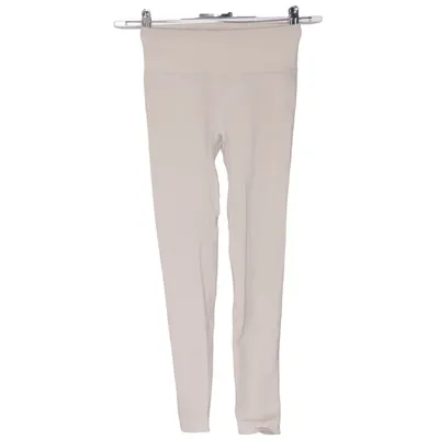 Sportleggings (Beige) van Iconic Elastaan, Polyamide