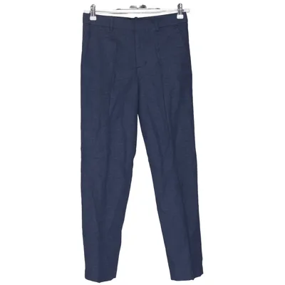 Jakkesætsbukser (Blå) fra H&M Bomuld, Linned
