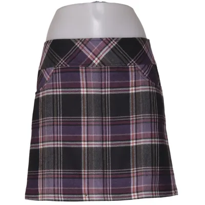 Kjol (Lila) från Hallhuber Polyester, Ull