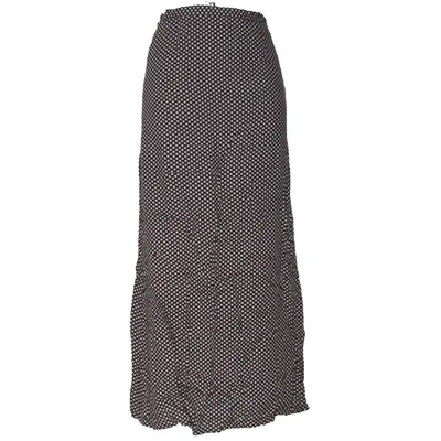 Maxi rok (Zwart, Wit) van Motivi Polyester