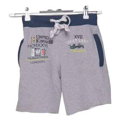 Mjukisshorts (Grå, Blå) från Code Bomull, Polyester