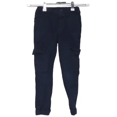Pantalon cargo (Bleu) de Zen Coton, Élasthane