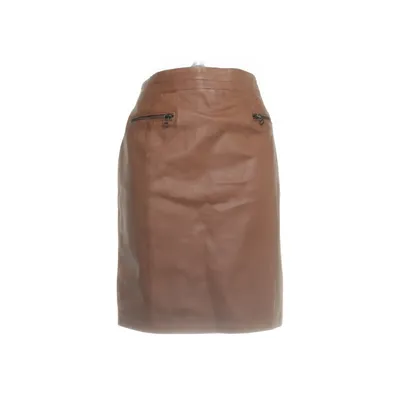 Leather skirt (Brown) from Laura Clement Leather, Polyester