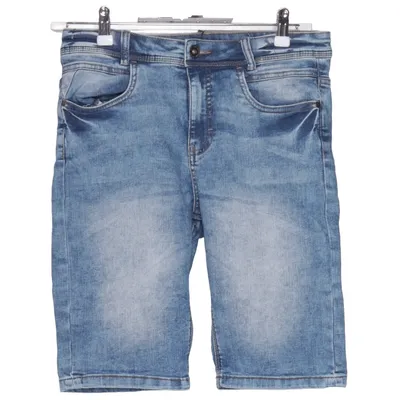 Short en jean (Bleu) de Lab Industries Coton, Élasthane, Polyester