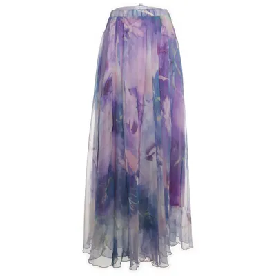 Maxi skirt (Purple, Multicolored) from Chicwish