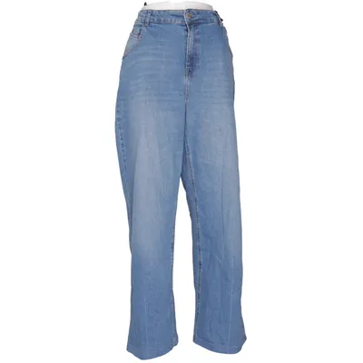 Jeans (Blå) fra Opus Bomuld, Elastan