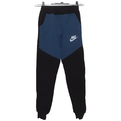 Pantalon de survêtement (Noir, Bleu) de Nike Coton, Polyester