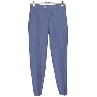 Kostuumbroek (Blauw) van Tween Elastaan, Polyester, Wol