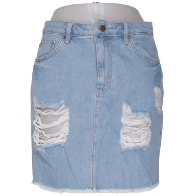 Jeanskjol (Blå) från NLY Jeans Bomull