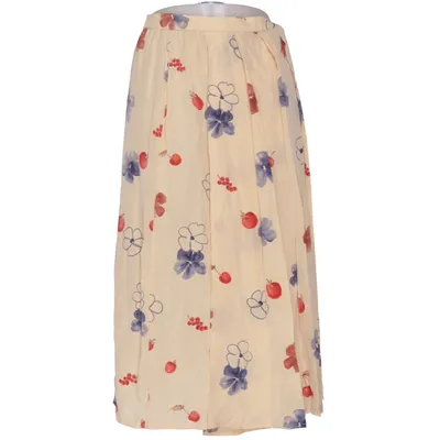 Jupe portefeuille (Beige, Multicolore) de Tailor Store Soie