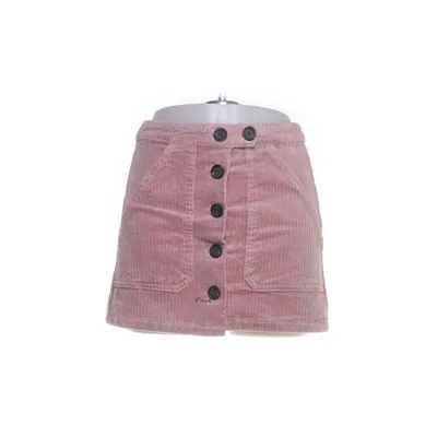 Kjol (Rosa) från Bershka Bomull, Elastan