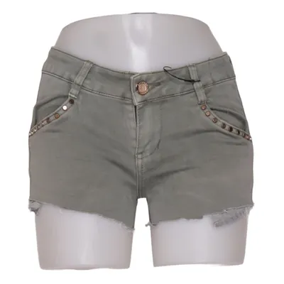 Jeansshorts (Grön) från R.Display Bomull, Elastan, Polyester