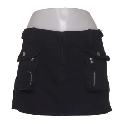 Nederdel (Sort) fra Forever 21 Bomuld, Elastan