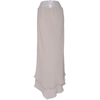 Maxi skirt (Beige) from Qneel Polyester