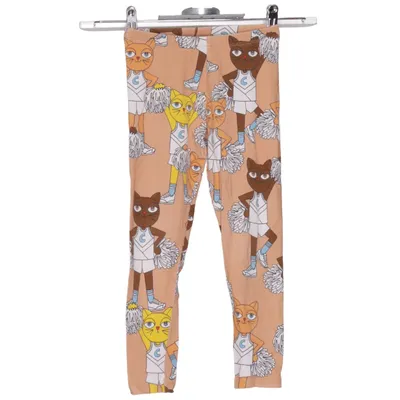 Leggings (Beige, Mehrfarbig) von Mini Rodini Elasthan, Bio-Baumwolle