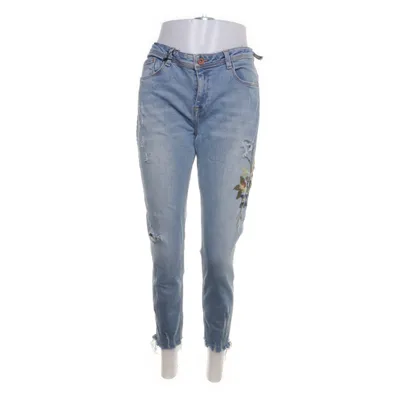 Spijkerbroek (Blauw) van Zara Basic Z1975 Denim Katoen, Elastaan