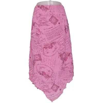 Nederdel (Pink) fra Sol Design Polyester, Viscose