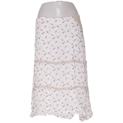 Maxi rok (Wit, Meerkleurig) Polyester
