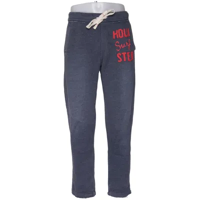 Sweatpants (Blue) from Hollister Cotton, Polyester