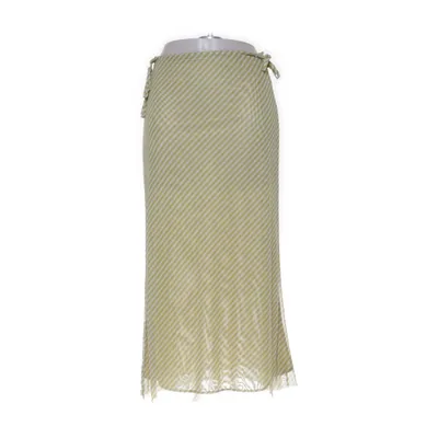 Långkjol (Grön, Vit) från Pull & Bear