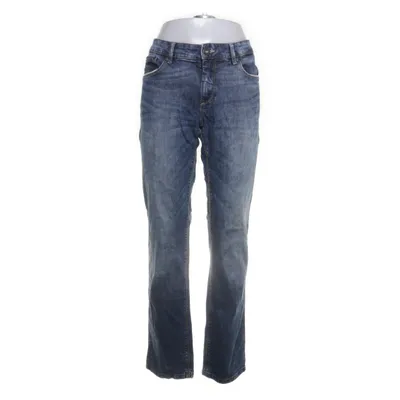 Jeans (Blå) från 1953 Denim Brand Bomull, Elastan, Skinn