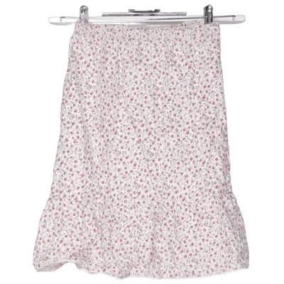 Skirt (White, Multicolored) from Newbie by KappAhl Cotton