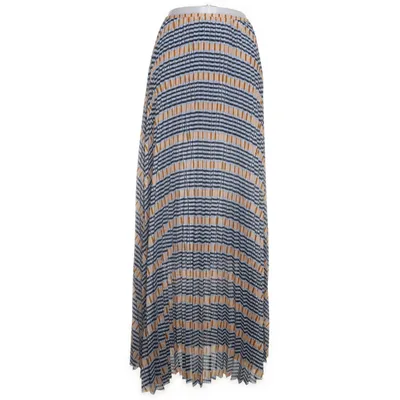 Maxi rok (Blauw, Bruin, Meerkleurig) van Samsøe & Samsøe Polyester