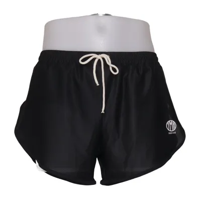 Short de sport (Noir) de YMR Track Club Élasthane, Polyester
