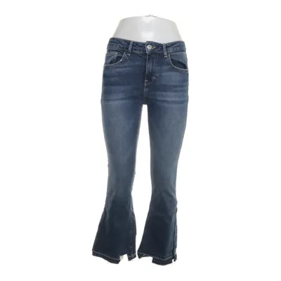 Jeans (Blå) fra Zara Z1975 Denim Bomuld, Elastan