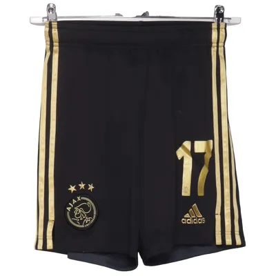 Basketbal shorts (Zwart, Geel) van Adidas