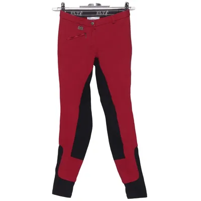 Pantalon d'équitation (Rouge, Noir) de ELT Coton, Élasthane