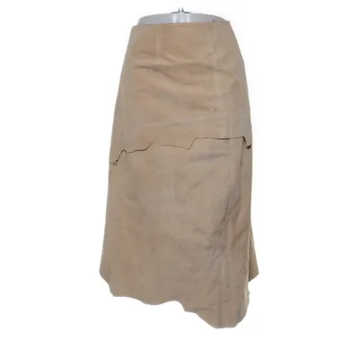 Läderkjol (Beige) från Collection Acetat, Skinn