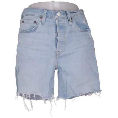 Denim shorts (Blauw) van Levi's Premium Katoen, Elastaan