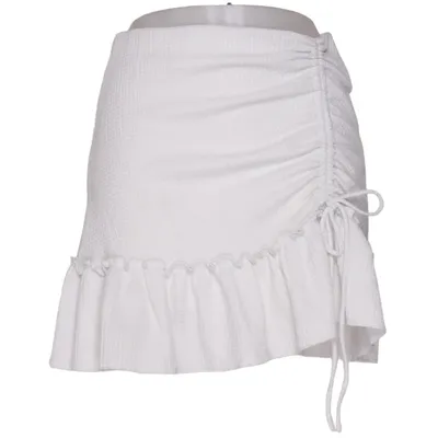 Jupe de plage (Blanc) de Gina Tricot Élasthane, Polyester