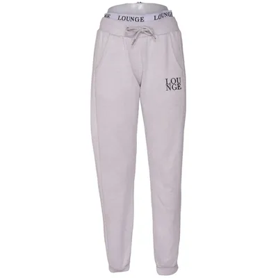 Sweatpants (Gray) from Lounge Apparel Cotton, Polyester