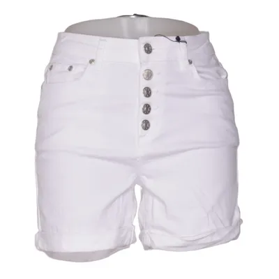 Jeansshorts (Vit) från Buffalo Bomull, Elastan