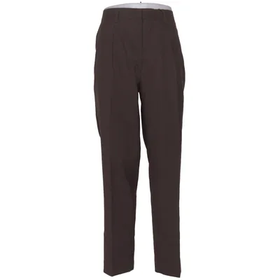 Kostuumbroek (Bruin) van Matinique Elastaan, Gerecycled polyester, Wol