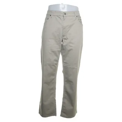 Pants (Brown) from Henson & Henson Cotton, Elastane