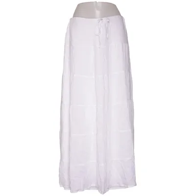 Långkjol (Vit) från Sndys Polyester, Viskos