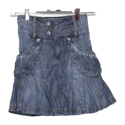 Jupe en jean (Bleu) de Vingino Jeans Coton, Élasthane