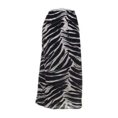 Kjol (Svart, Vit, Flerfärgad) från H&M Linne, Viskos