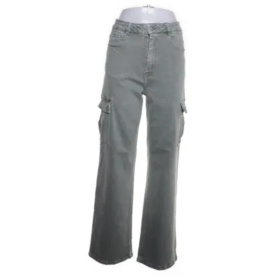 Cargo broek (Groen) van Guts & Gusto Katoen, Elastaan, Polyester
