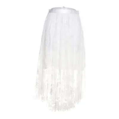 Jupe (Blanc) de Ida Sjöstedt Acétate, Polyamide