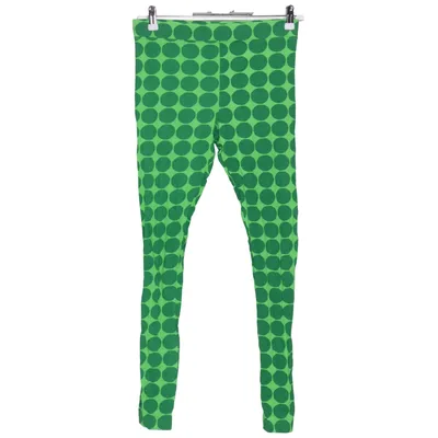 Leggings (Green) from Duns Sweden Elastane, Organic cotton