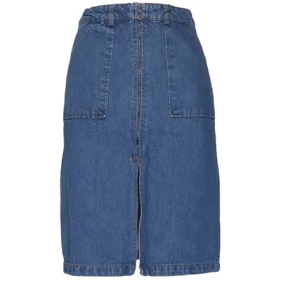 Spijkerrok (Blauw) van Pull & Bear Denim Katoen