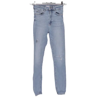 Jeans (Blue) from Zara Woman Premium Collection Cotton, Elastane, Polyester