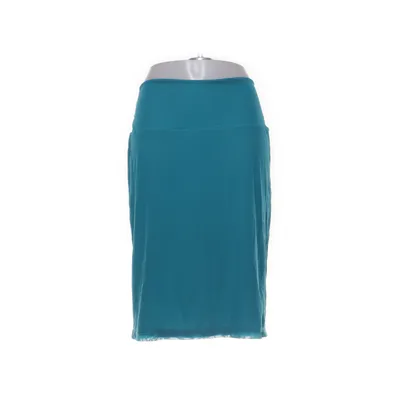 Rok (Turquoise) van Wax Elastaan, Polyamide, Viscose
