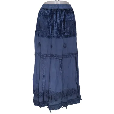 Maxi rok (Blauw) van Sol & Måne Viscose